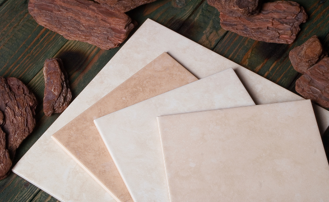 Keramikfliesen für den Bodenbelag