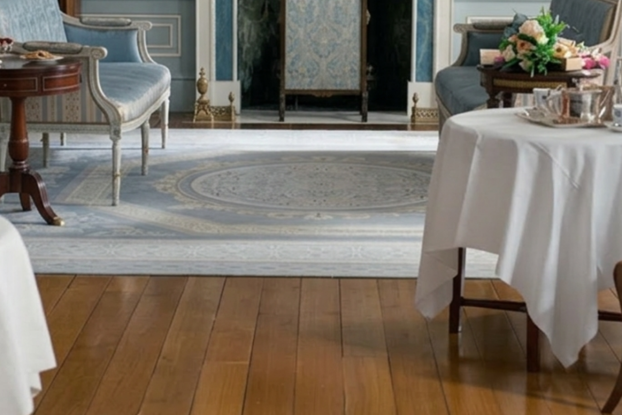 Holzboden im Bridgerton-Stil für elegante, warme und raffinierte Innenräume